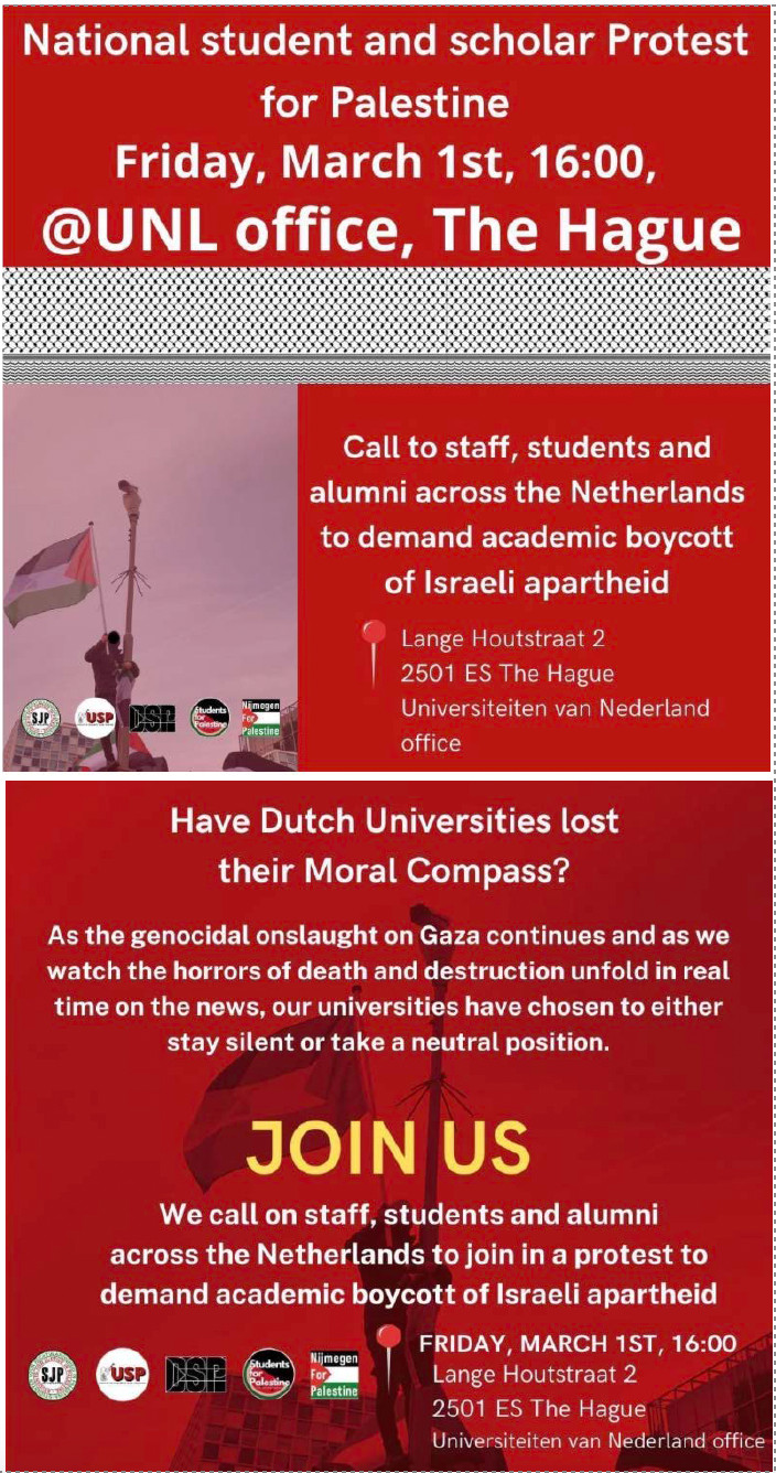 National Student and Scholar Protest for Palestine
